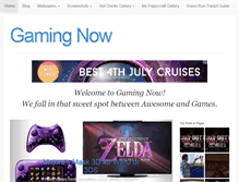 Tablet Screenshot of gamingnow.info